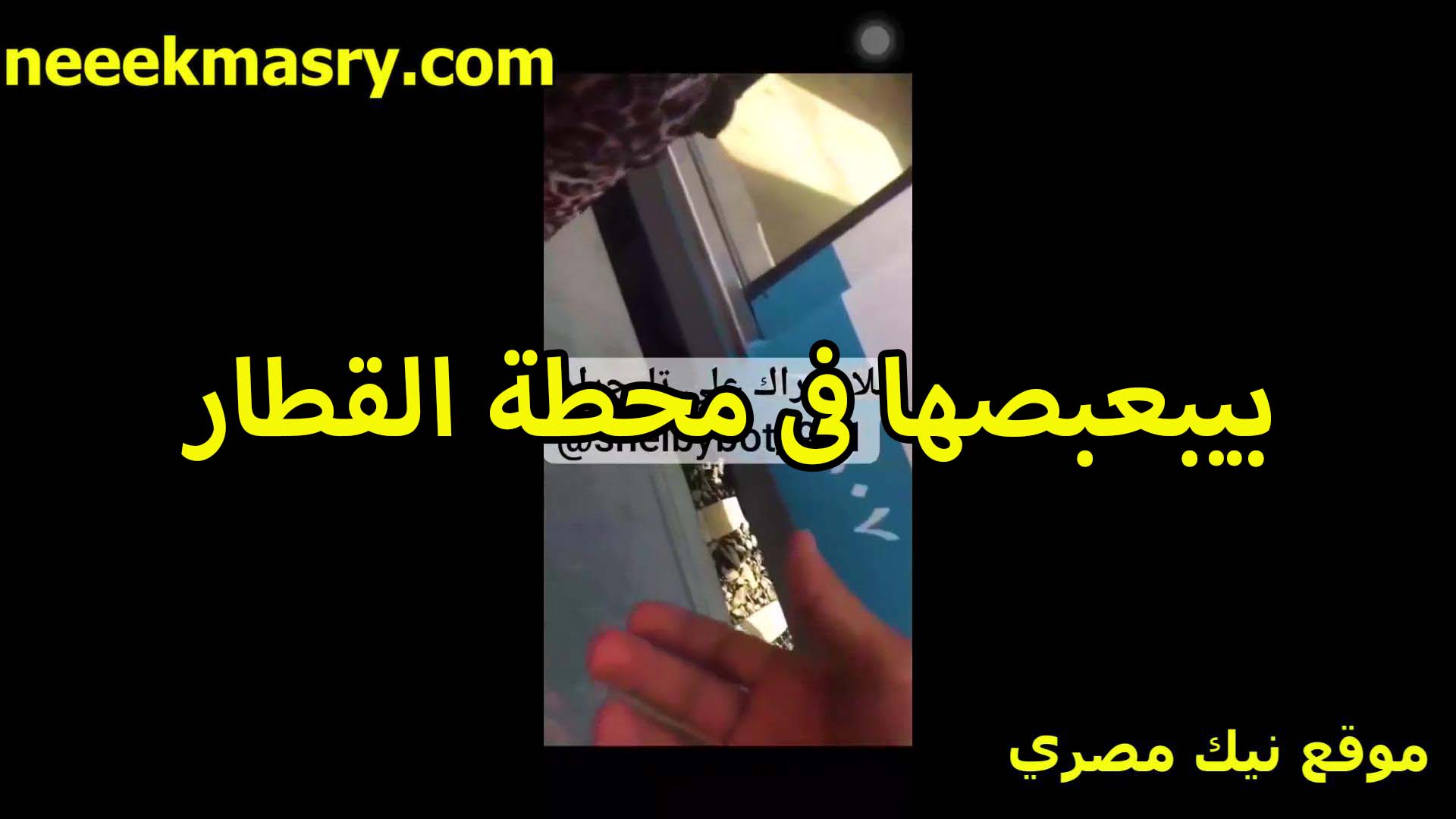 بيبعبصها في محطه القطار الشرموطه سكس شرمها مولعه والخول هاري طيزها بعابيص وهي متكيفه خالص