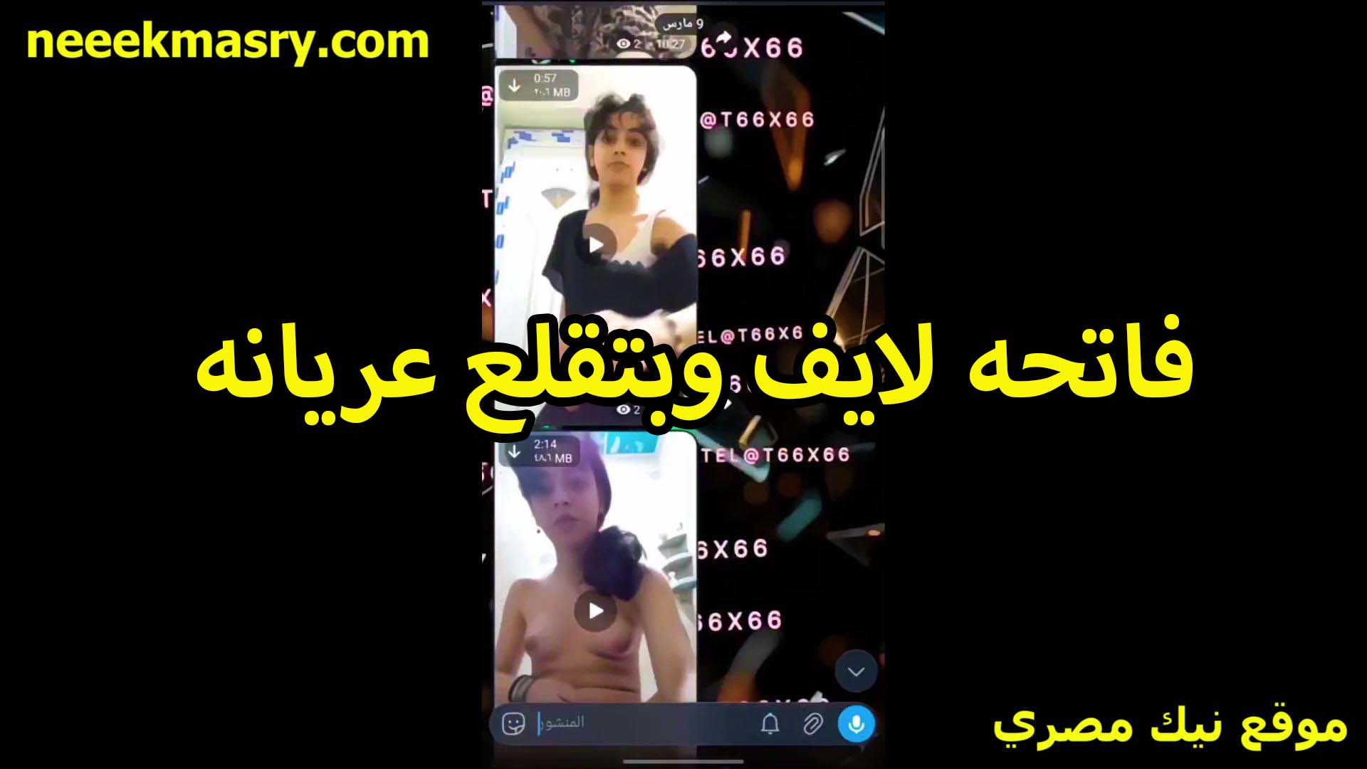 لبوه طالعه لايف سكس تويتر وعماله تقلع هدومها ملط وبتفرج الشباب علي جسمها